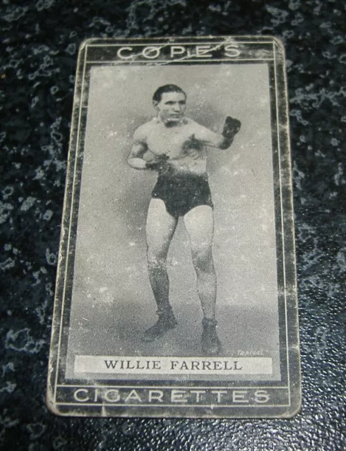 Cope Bros & Co - Boxers Card No14, Willie Farrell