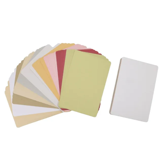 100 Stück Papierkarton Perlmuttfarbener Karton Farbiges Stempelpapier Für DIY