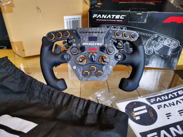 FANATEC CLUBSPORT F1 Steering Wheel 2020 - Limited Edition - Brand New  £580.00 - PicClick UK