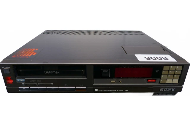 Magnétoscope Betamax Portable Sony SL-F1F + Tuner TT-F1F - Pour Pièces (lire Annonce)