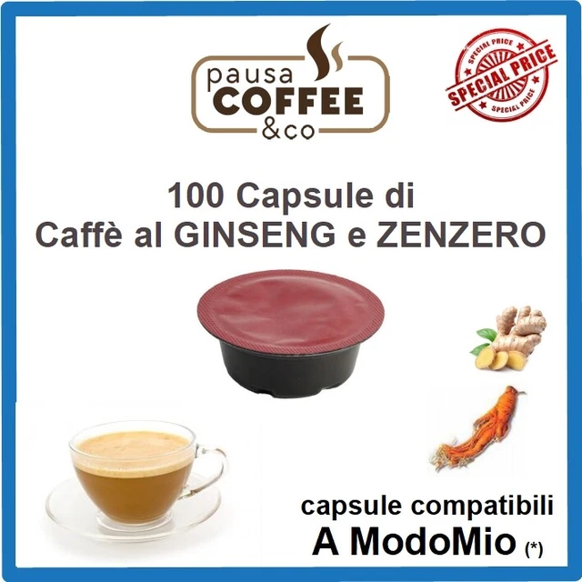 25 Capsule Compatibili Lavazza Espresso Point Caffè Al Ginseng Amaro - Foto 11