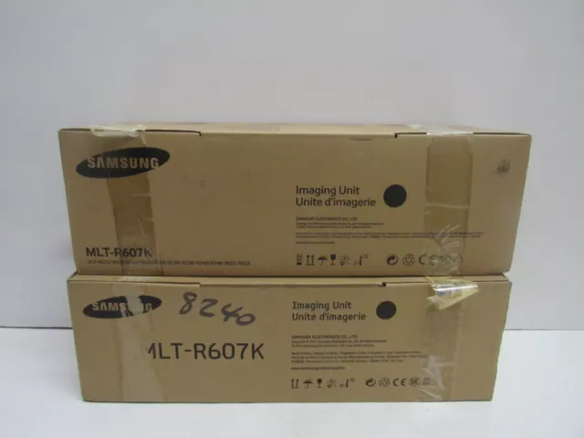 Lot Of 2! Genuine Samsung Mlt-R607K (Scx-8025) Black Imaging Unit