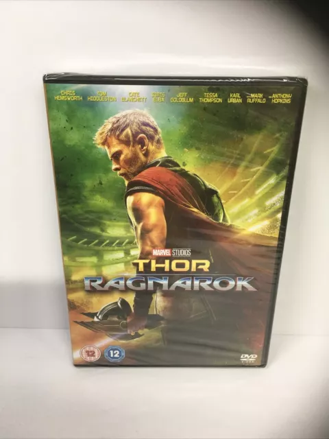 Thor: Ragnarok DVD (2018) Chris Hemsworth,   New Sealed. freepost in uk.