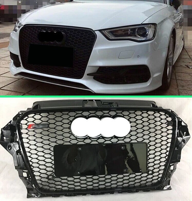 Coques De Rétroviseurs Noires Pour Audi A3/S3/RS3 8V (2013-2019) - Lot De 2 - Neuf