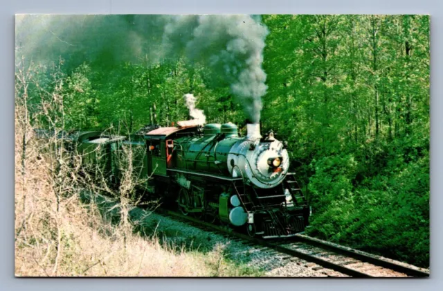 Postcard Vtg Train Transportation Southern Railway's Locomotive Number 722