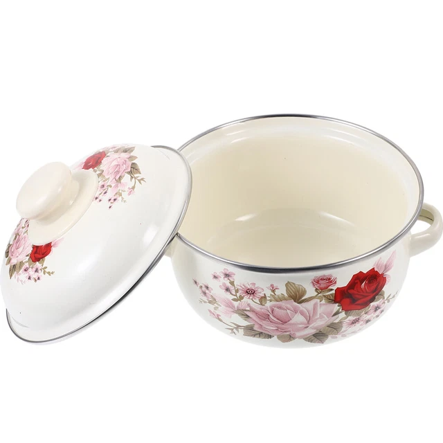 Pentola Per Latte Smaltata K. Kr&uuml;ger 1L - Colore Turchese, Per Tutti I Fornelli