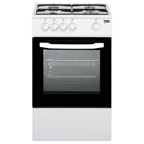 Beko CSG42001FW Cucina a Gas Forno a Gas 4 Fuochi Capacita' 54 Litri 50 cm Bianc