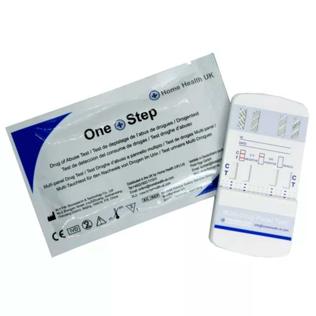 7-in-1 Home Urine Drug Test Kits - Comprehensive Panel - Fast Results