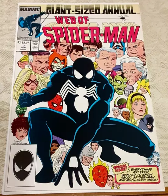 Web Of Spider-Man, Giant Sized Annual #3 1987, NM