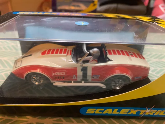 Scalextric Chevrolet Corvette C3 De 1970 Competition  1/32 Slot Racing