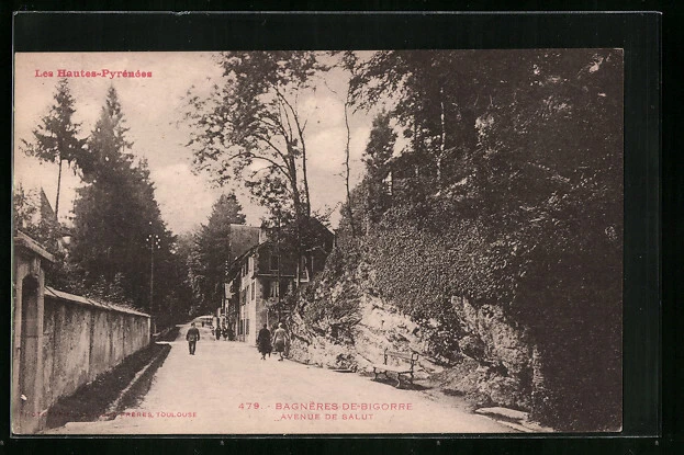 CPA BRUERE-ALLICHAMPS, COLONNE Centre de la France et Route de Bourges