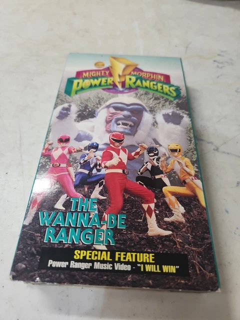 MIGHTY MORPHIN POWER Rangers: The Wannabe Ranger [VHS] £9.40 - PicClick UK