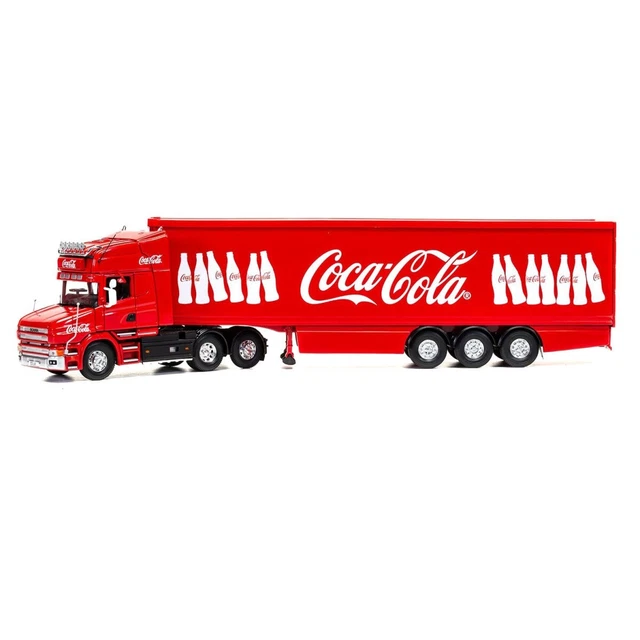 Camion Scania Coca Cola Corgi Vanguards 1/50 - Collection Ixo - Prévente