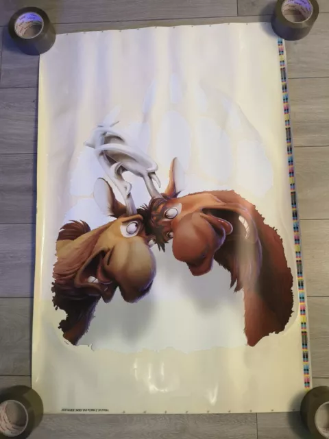 Original Disneys Brother Bear Large Moose Window Sticker Unused Cinema Animation 2