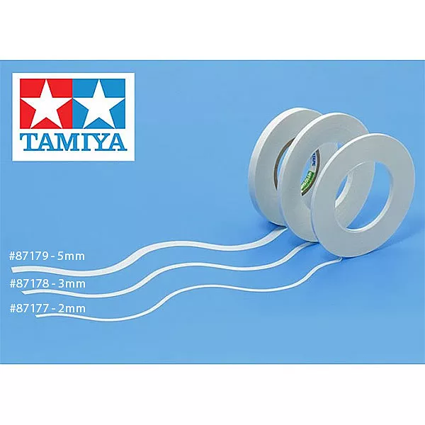 TAMIYA 87177 Masking Tape For Curves 2mm - 20m roll - Tools / Accessories