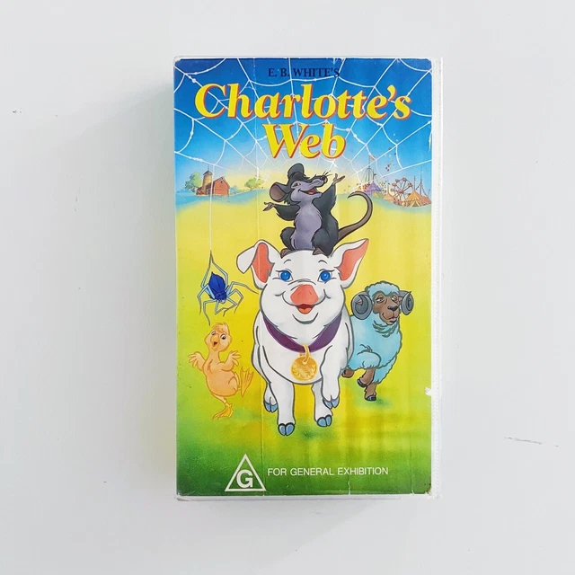 CHARLOTTE'S WEB VHS Tape 1992 $11.96 - PicClick AU