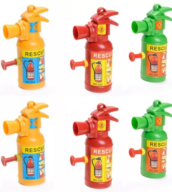 6 X WASSERSPRITZE Wasserpistole Feuerwehrmann Kinder-Feuerlöscher Karneval  Sam EUR 6,99 - PicClick FR