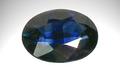 Blue Sapphire Oval 19thC Antique ½ct Gem of Ancient China India Roman Silk Route