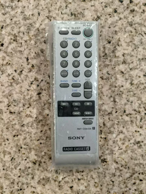 NEW Genuine Sony RMT-CS350A Remote Control for CFD-S350, CFDS350 free shipping