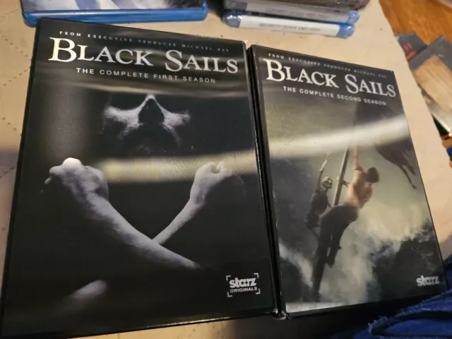 Black Sails: The Complete FIRST & Second Season (DVD, 2015)