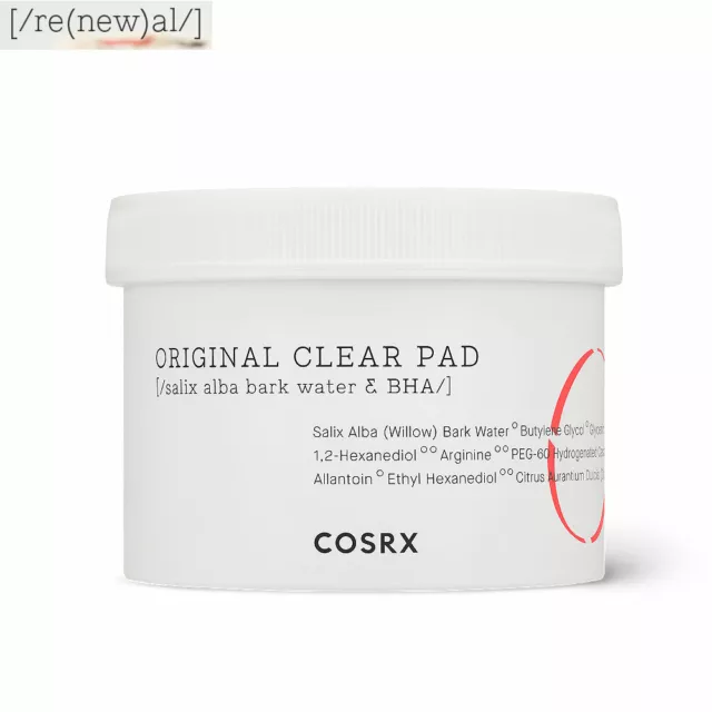 [COSRX] Erneuerung One Step Original Clear Pad 1 Pack (70ea)