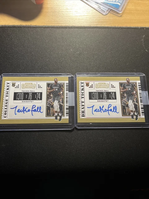 2019-20 Panini Contenders Draft Picks - College Ticket #118 Tacko Fall (AU, RC)