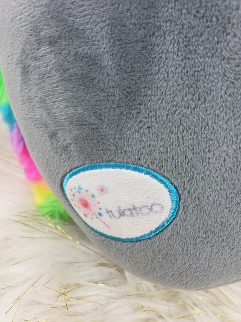 Tulatoo Unicorn Stuffed Animal Travel Pillow Seatbelt Cover Neck Pillow 18" 2