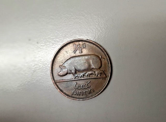 1953 Half Penny Ireland   Nice  Shape No Reserve Combine Shipping!