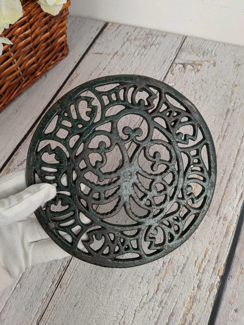 Plat rectangulaire en porcelaine de Limoges - Geneviève Lethu - Décor