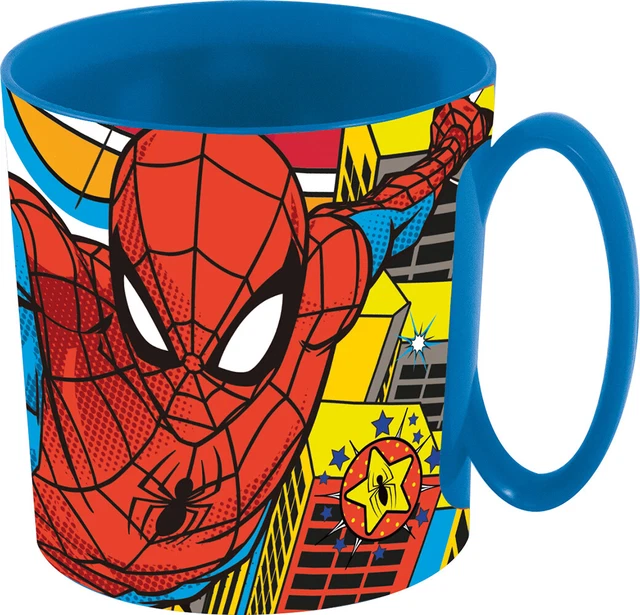 Taza de Plástico Para Microonda Spiderman MARVEL 350ML MARVEL