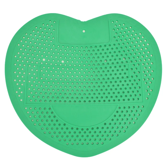 Green Urinal Screen Anti Blocking Durable Splashproof Urinal Deodorizer For MX