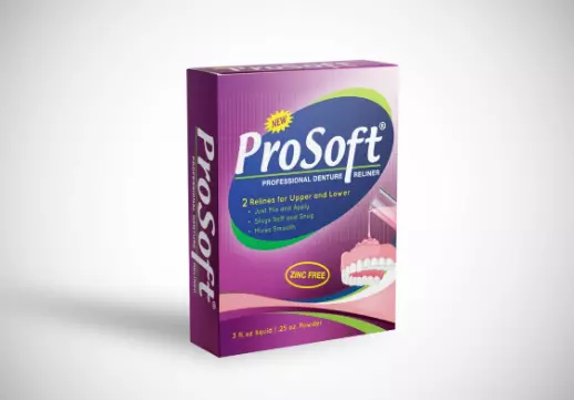 Kit de rainures dentaires souples ! Liner durable !  Réparation de prothèses dentaires lâches ! ProSoft Reliner ! 2