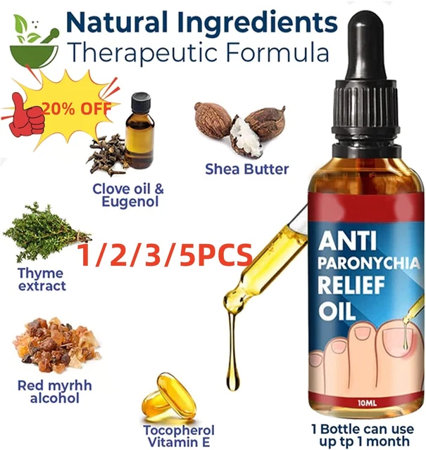 1/2/3PACK ANTI PARONYCHIA Treatment Extra Strength Toenail Fungus Foot