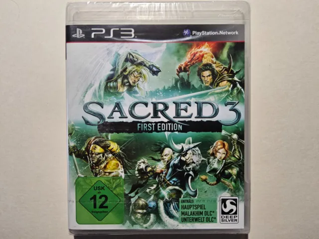 Sacred 3-First Edition (Sony PlayStation 3, 2014) PS3 NEU OVP DEUTSCH***23,89