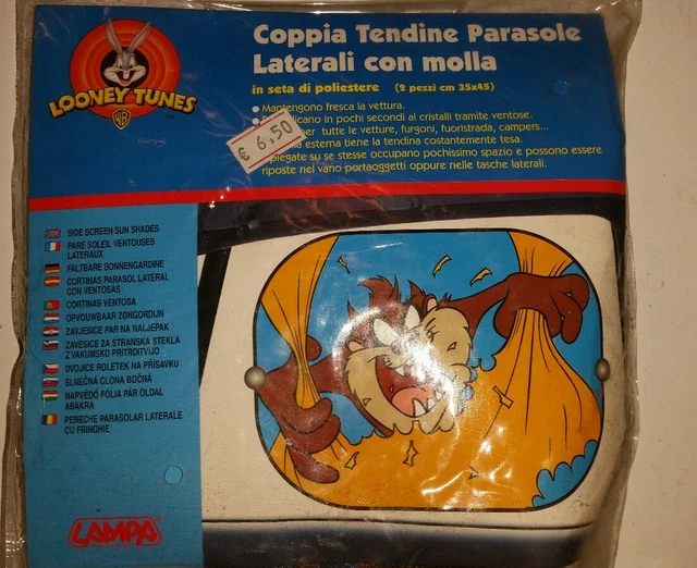 COPPIA TENDINE LATERALI Auto Attacco A Ventosa Pinguino Bambini EUR 13,99 - IT