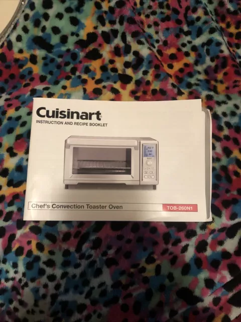 Cuisinart TOB-260N1 Convection Toaster Oven 1800W Stainless Steel w/ Trays