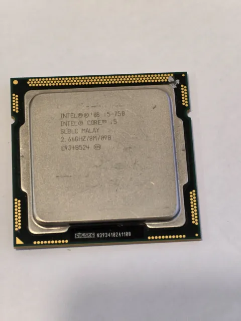 INTEL QUAD CORE I5-750 2.66GHZ 8M Cache PROCESSOR CPU LGA1156