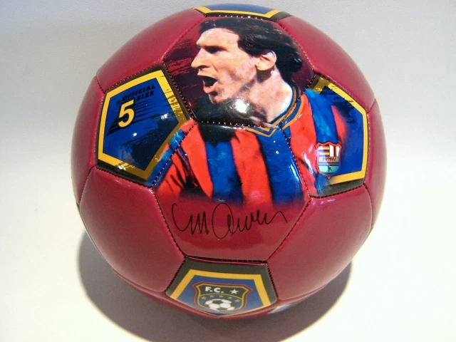 Ballon De Football (soccer) En Cuir Vintage Années 40 - Taille Et Poids Officiels - Occasion