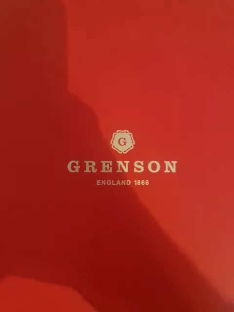 GRENSON JOSEPH COMMANDO Sole Toe Cap Boot UK 10 140.00