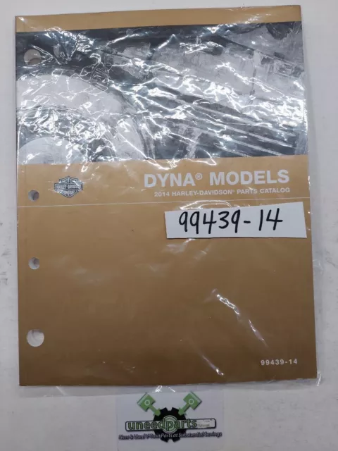 Genuine Harley Davidson 2014 Dyna Parts Catalog 99439-14 Bin F