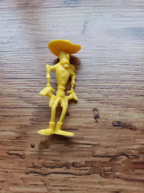 figurine de la BD lucky luke monochrome morris 1970(bureau)