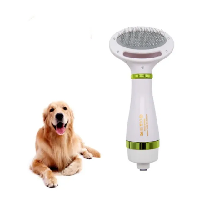 Soplador de pieles de cachorro de bajo ruido temperatura ajustable perro secador de aseo peine gato