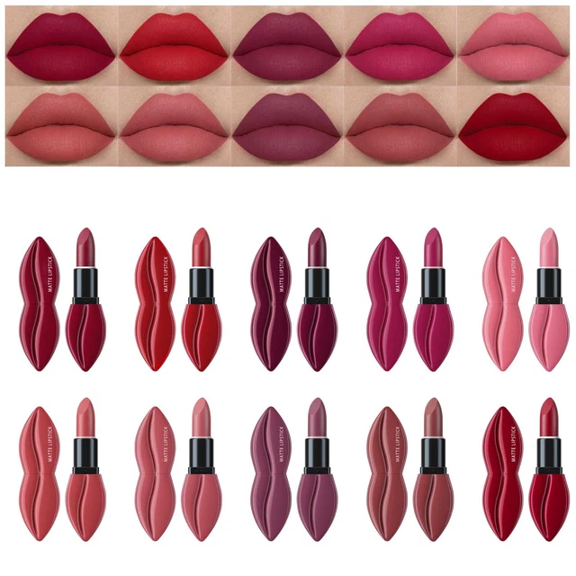 Lipstick 24 Hour Lipstick Long Waterproof Watershed Velvet Lip Gloss Girl And