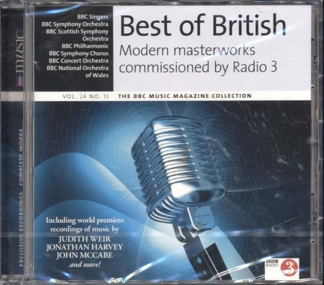 Best Of British Modern Masterworks Commissioned By Radio 3 BBC Music CD SEALED