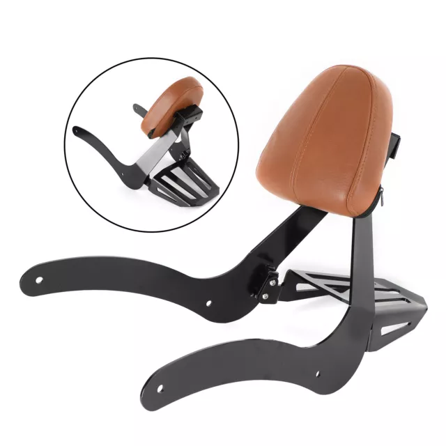 Passenger Backrest Sissy Bar For Indian Scout 2015-2020 Scout Sixty ABS BLK A1