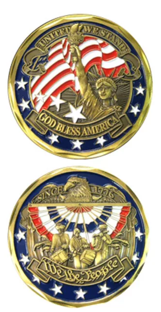 We The People / United We Stand - Challenge Coin 2500