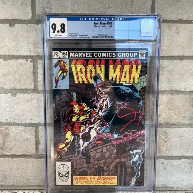 Iron Man #164  CGC 9.8 WP NM/MT  Marvel Comics 1982 Denny O'Neil Tony Stark v1