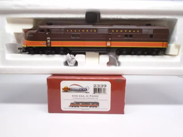 Broadway Limited Ho E-6A locomotive, Illinois Central 4002, Paragon DCC Sound