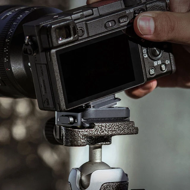 Piastra di rilascio rapido Fotocamera Stabilizzatore Base di montaggio rapido