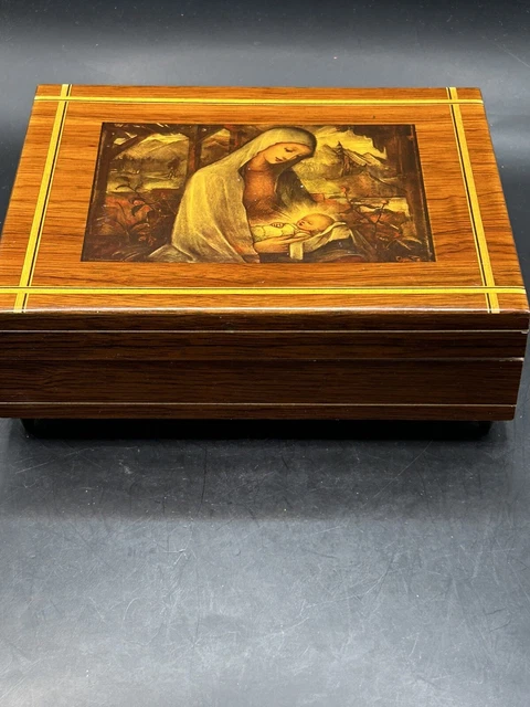 HUMMEL Verlag ARS Sacra Josef Muller Music Box Ave Maria Mary & Jesus Christian